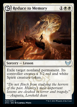 Reduce to Memory [Strixhaven: School of Mages] Foil