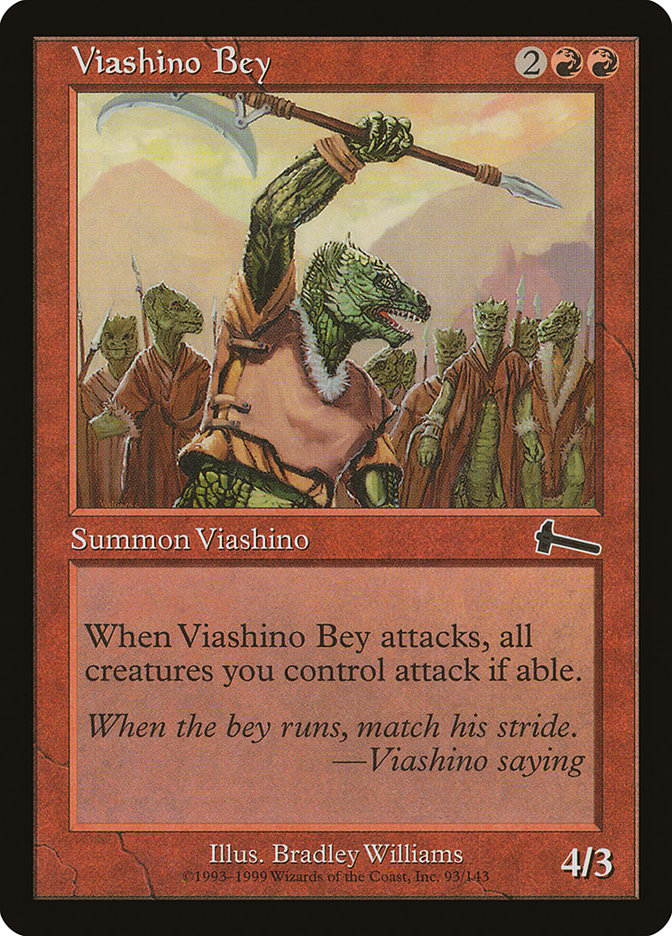 Viashino Bey [Urza's Legacy] Foil