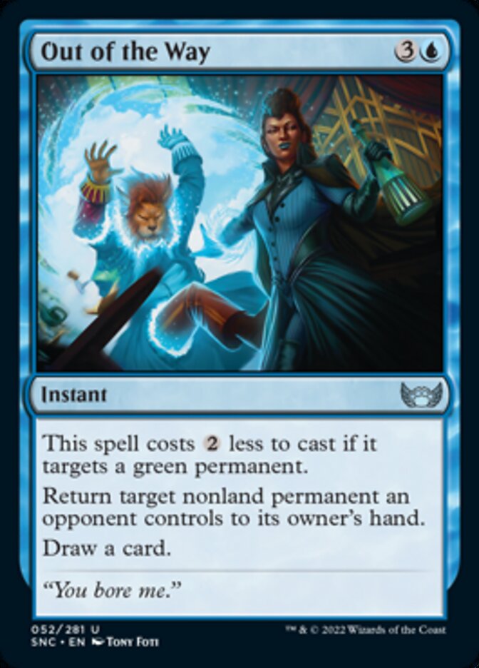 Out of the Way [Streets of New Capenna] Foil