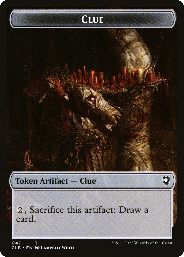 Clue  [Battle for Baldur's Gate Tokens]