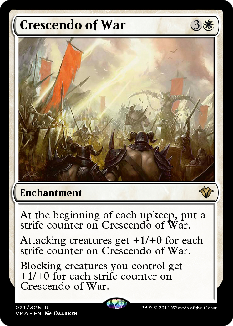 Crescendo of War  [Vintage Masters] Foil