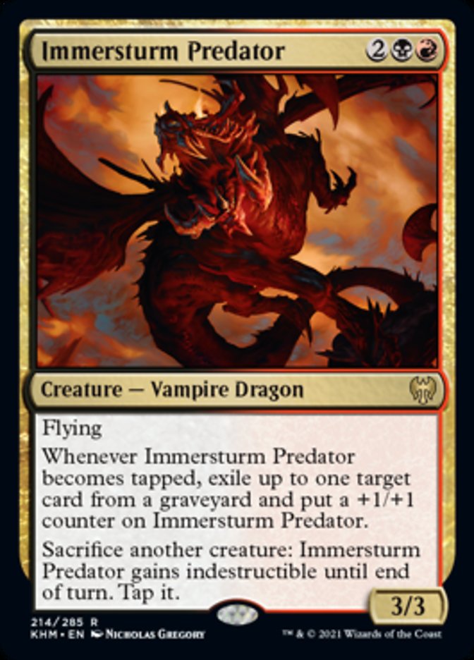 Immersturm Predator [Kaldheim] Foil