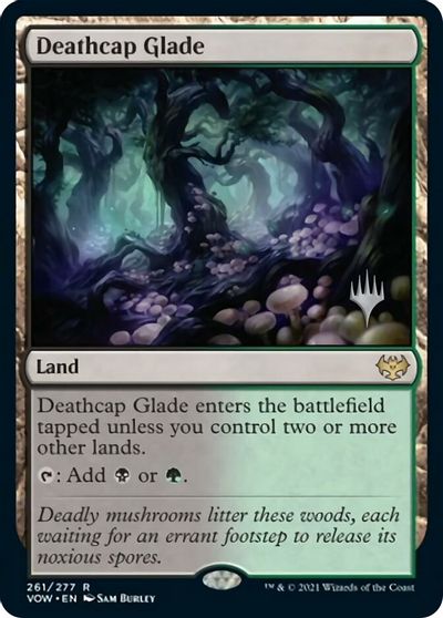Deathcap Glade (Promo Pack) [Innistrad: Crimson Vow Promos] Foil