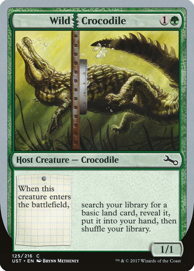 Wild Crocodile [Unstable] Foil
