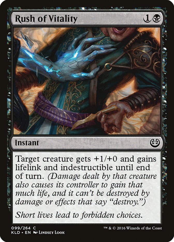 Rush of Vitality [Kaladesh] Foil