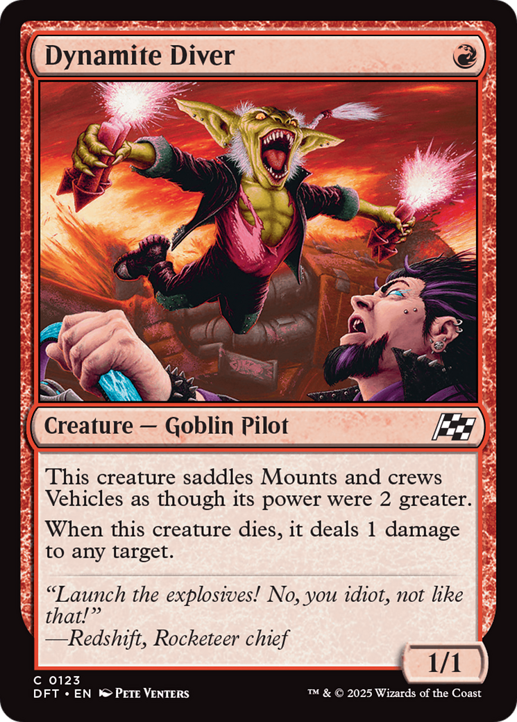 Dynamite Diver [Aetherdrift] Foil
