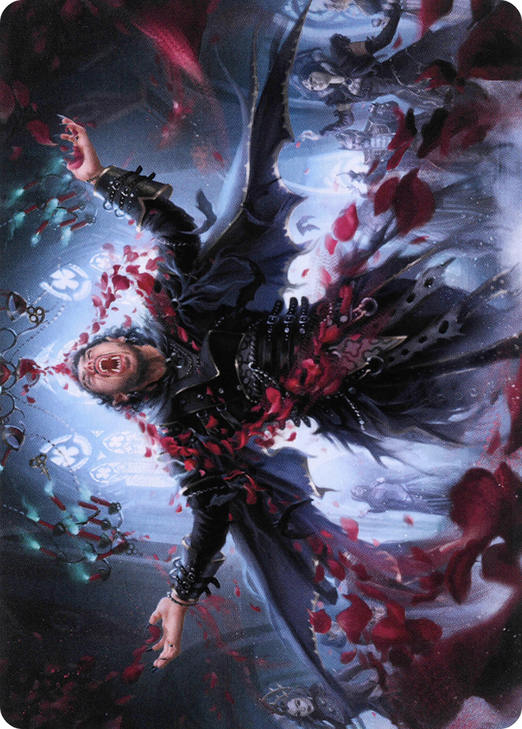Bloodsoaked Reveler // Bloodsoaked Reveler  [Crimson Vow Art Series] (Borderless) Foil