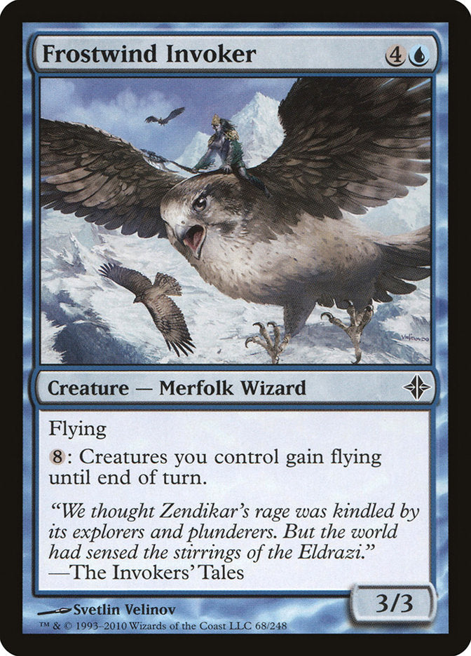 Frostwind Invoker [Rise of the Eldrazi] Foil
