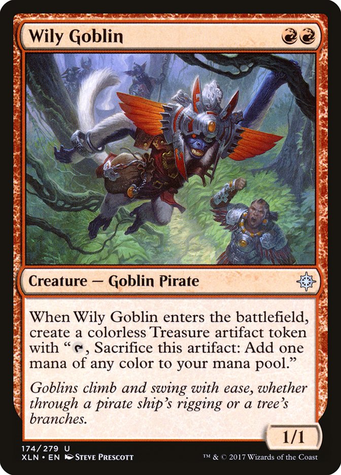Wily Goblin [Ixalan] Foil