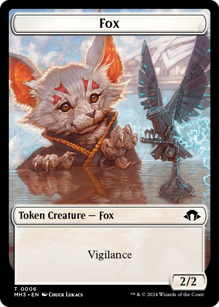 Fox  [Modern Horizons 3 Tokens] Foil