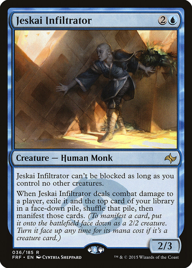 Jeskai Infiltrator [Fate Reforged] Foil