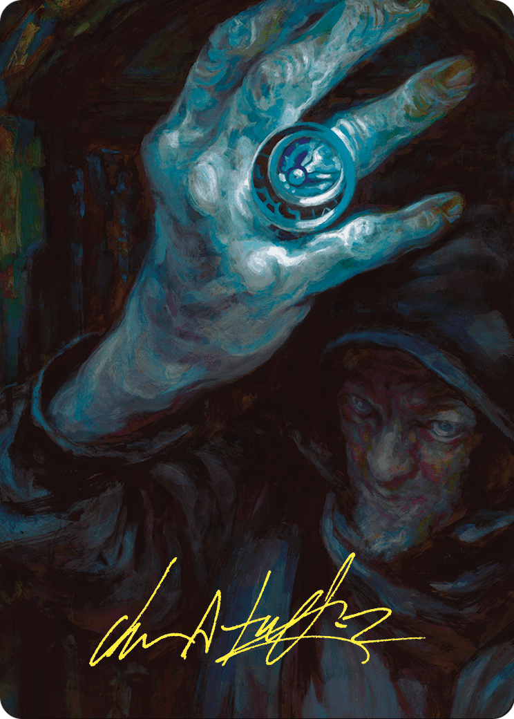 Arcane Signet // Arcane Signet  [Commander Masters Art Series] (Borderless) Foil