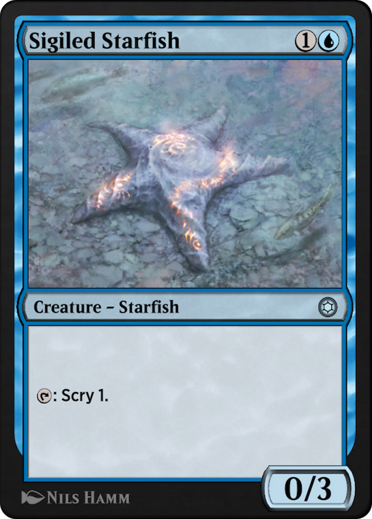 Sigiled Starfish  [Alchemy Horizons: Baldur's Gate]