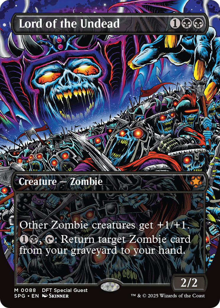 Lord of the Undead (Borderless) [Aetherdrift Special Guests] Foil