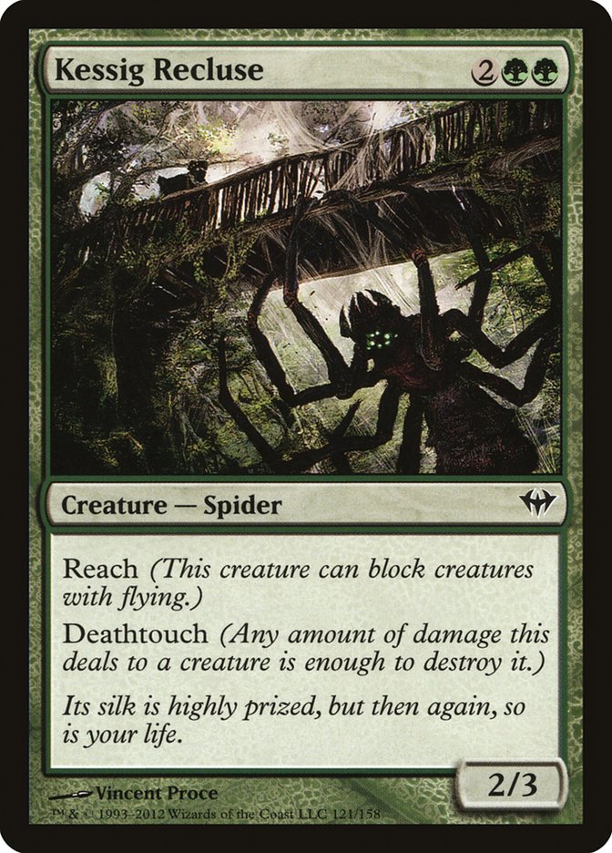 Kessig Recluse [Dark Ascension] Foil