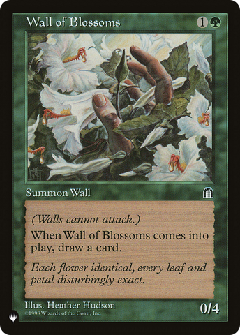 Wall of Blossoms [The List]