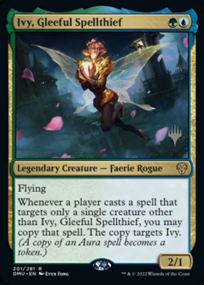 Ivy, Gleeful Spellthief (Promo Pack) [Dominaria United Promos] Foil