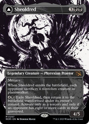 Sheoldred // The True Scriptures (Showcase Planar Booster Fun) [March of the Machine]