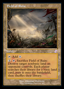 Field of Ruin (Timeshifted) [Time Spiral Remastered] Foil