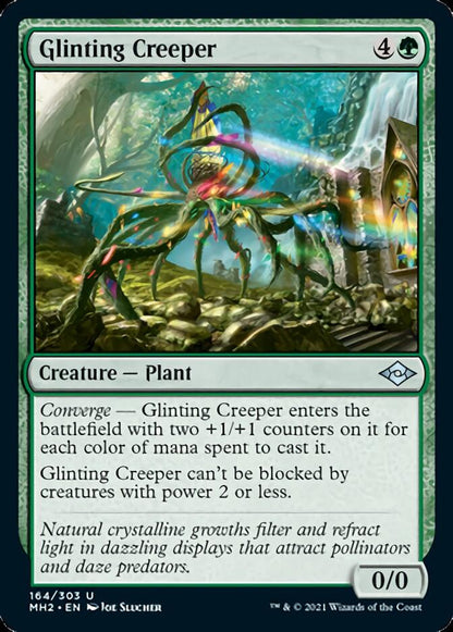 Glinting Creeper [Modern Horizons 2] Foil