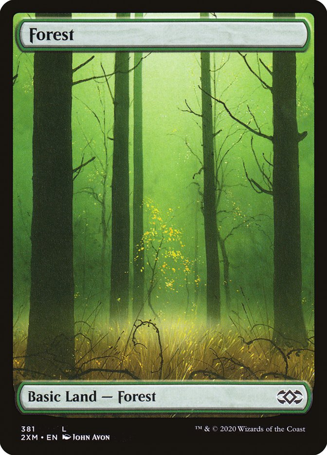 Forest (381) [Double Masters] Foil