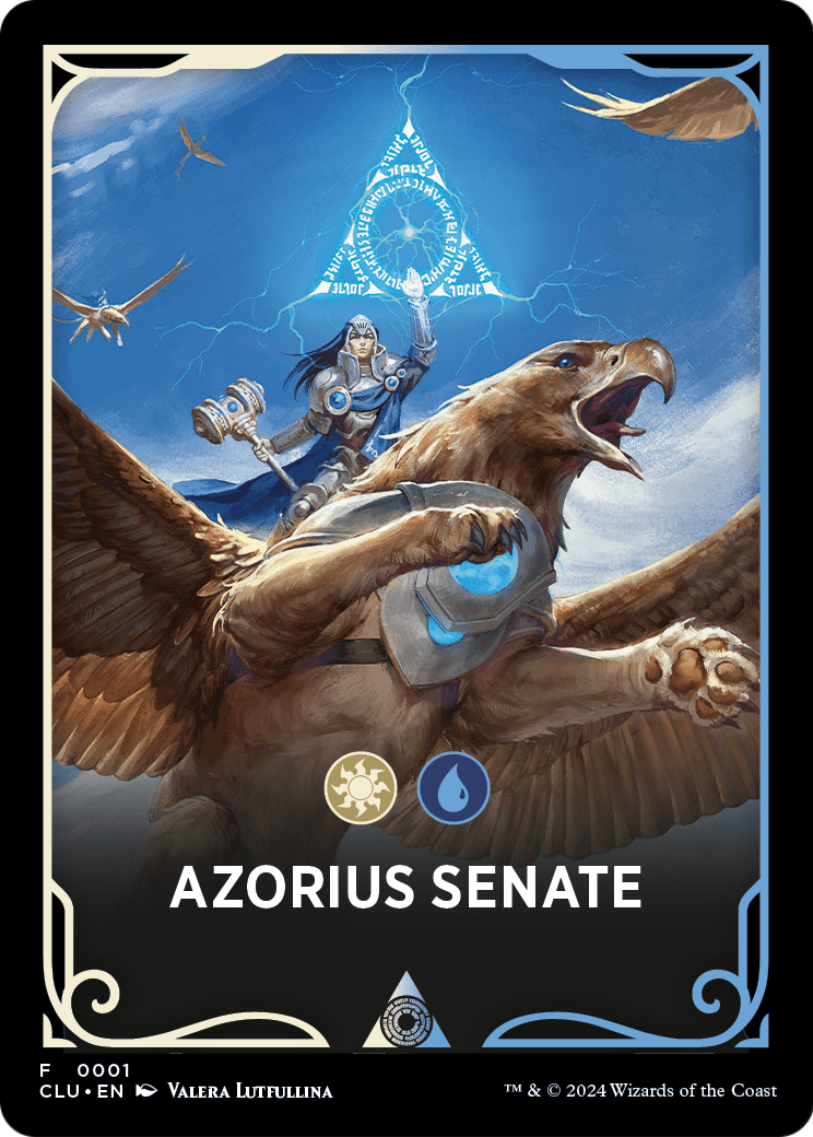 Azorius Senate  [Ravnica: Clue Edition Front Cards]