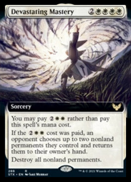 Devastating Mastery (Extended Art) [Strixhaven: School of Mages] Foil