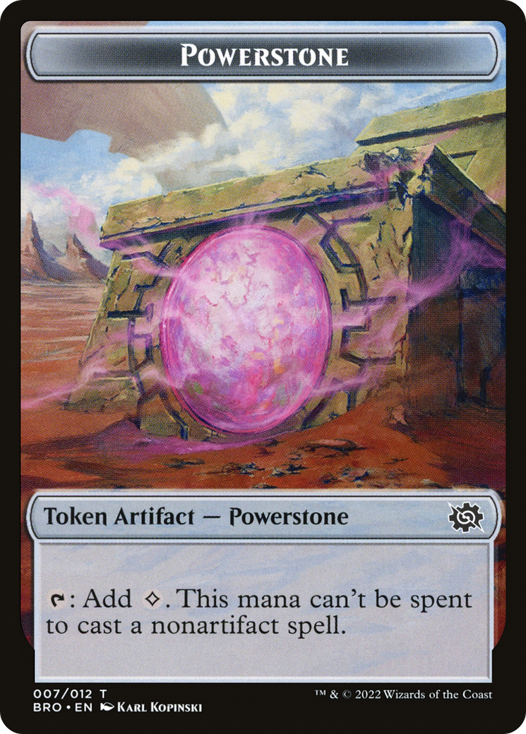 Powerstone  [The Brothers' War Tokens]