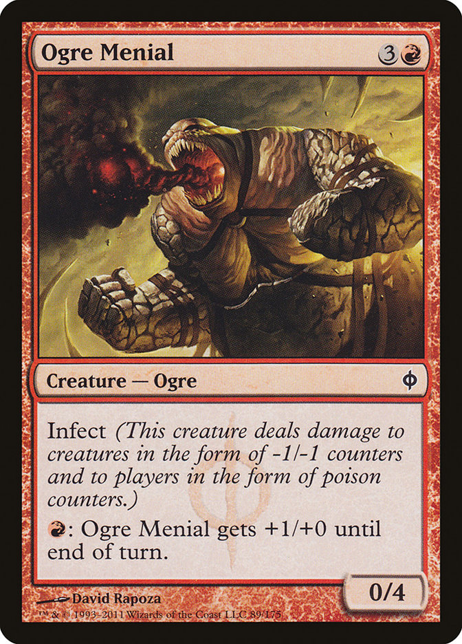 Ogre Menial [New Phyrexia] Foil