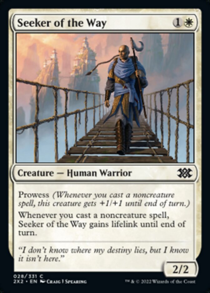 Seeker of the Way [Double Masters 2022] Foil