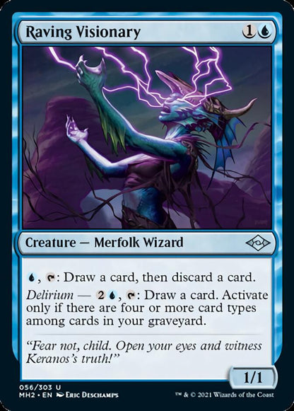 Raving Visionary [Modern Horizons 2] Foil