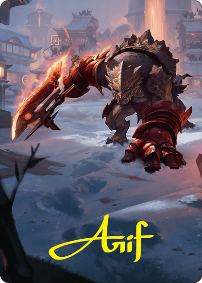 Searslicer Goblin // Searslicer Goblin  [Foundations Art Series] (Borderless)