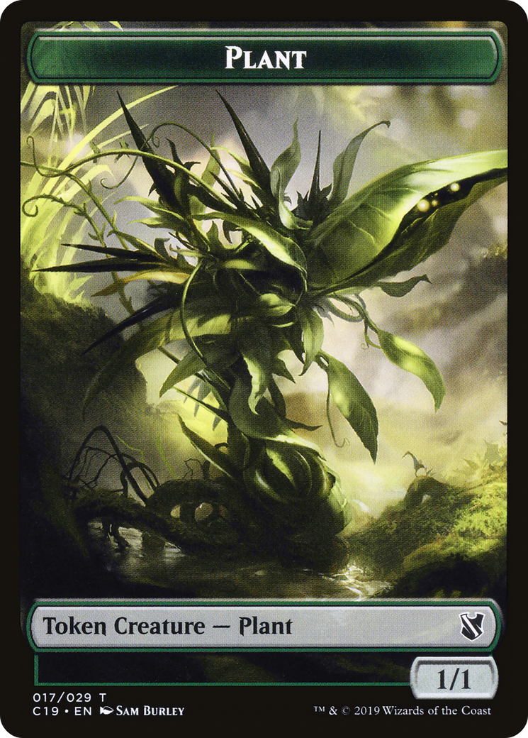Plant  [Commander 2019 Tokens]