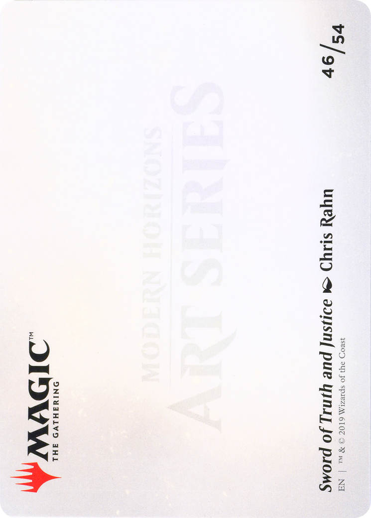 Sword of Truth and Justice // Sword of Truth and Justice  [Modern Horizons Art Series] (Borderless)