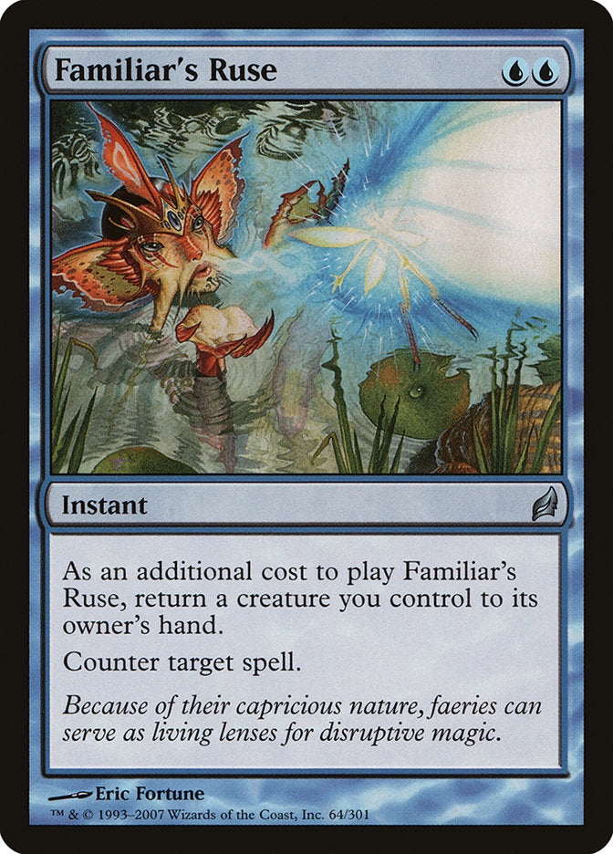 Familiar's Ruse [Lorwyn] Foil