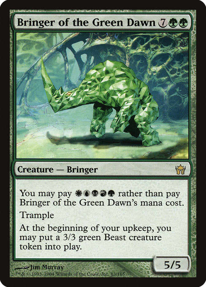 Bringer of the Green Dawn [Fifth Dawn] Foil