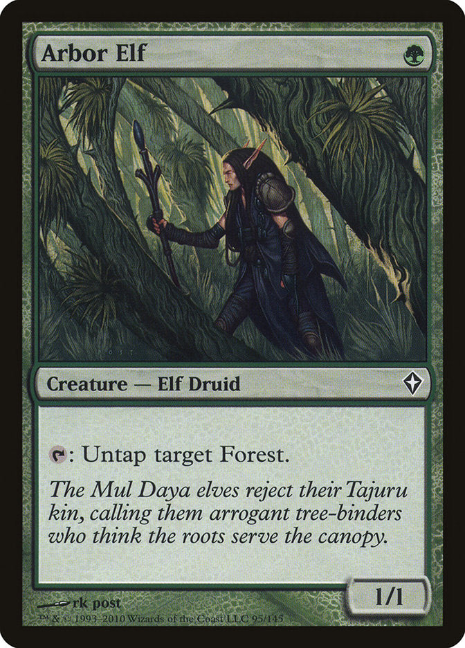 Arbor Elf [Worldwake] Foil
