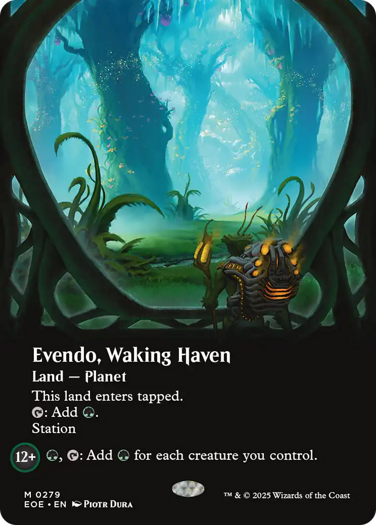 Evendo, Waking Haven (Borderless) [Edge of Eternities] Foil