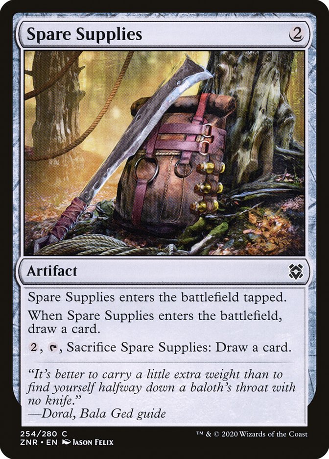 Spare Supplies [Zendikar Rising] Foil
