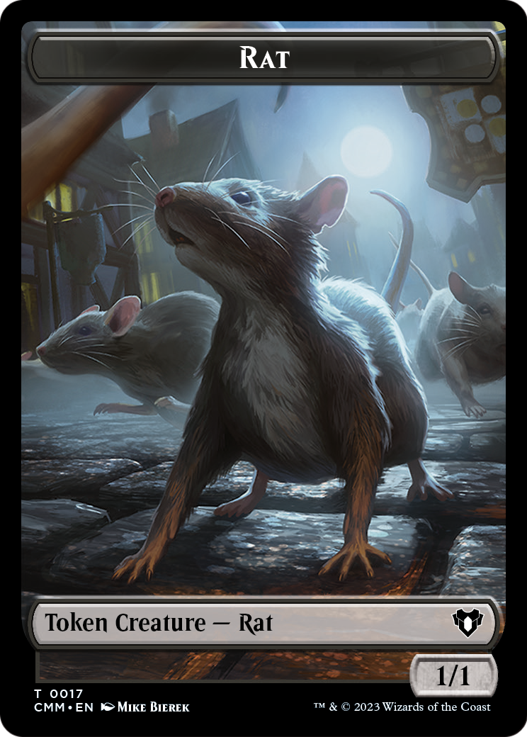 Rat  [Commander Masters Tokens]