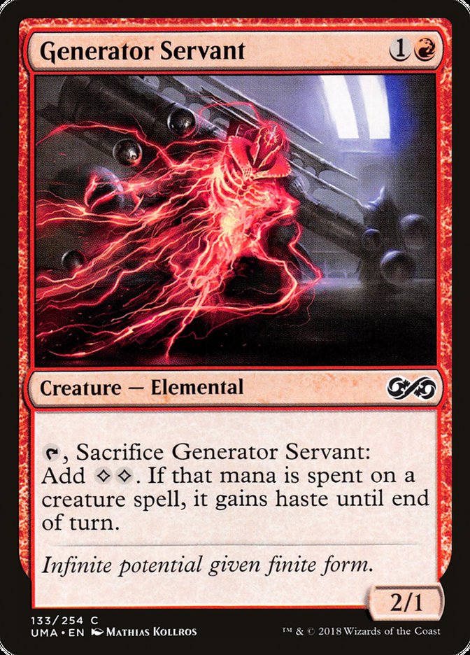 Generator Servant [Ultimate Masters] Foil