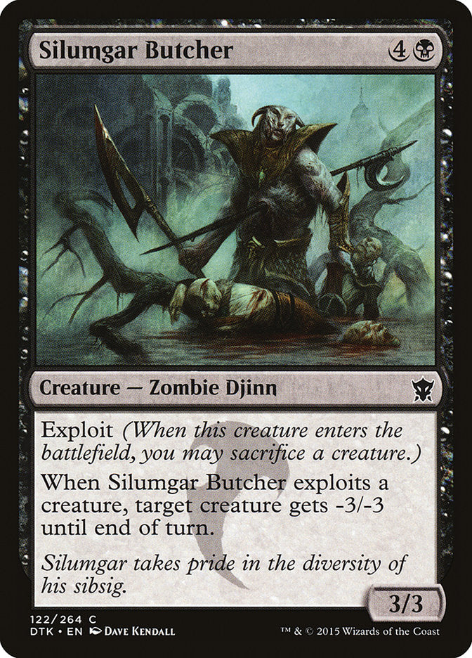 Silumgar Butcher [Dragons of Tarkir] Foil