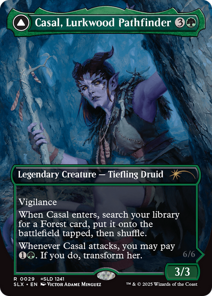 Casal, Lurkwood Pathfinder  [Universes Within] (Borderless)