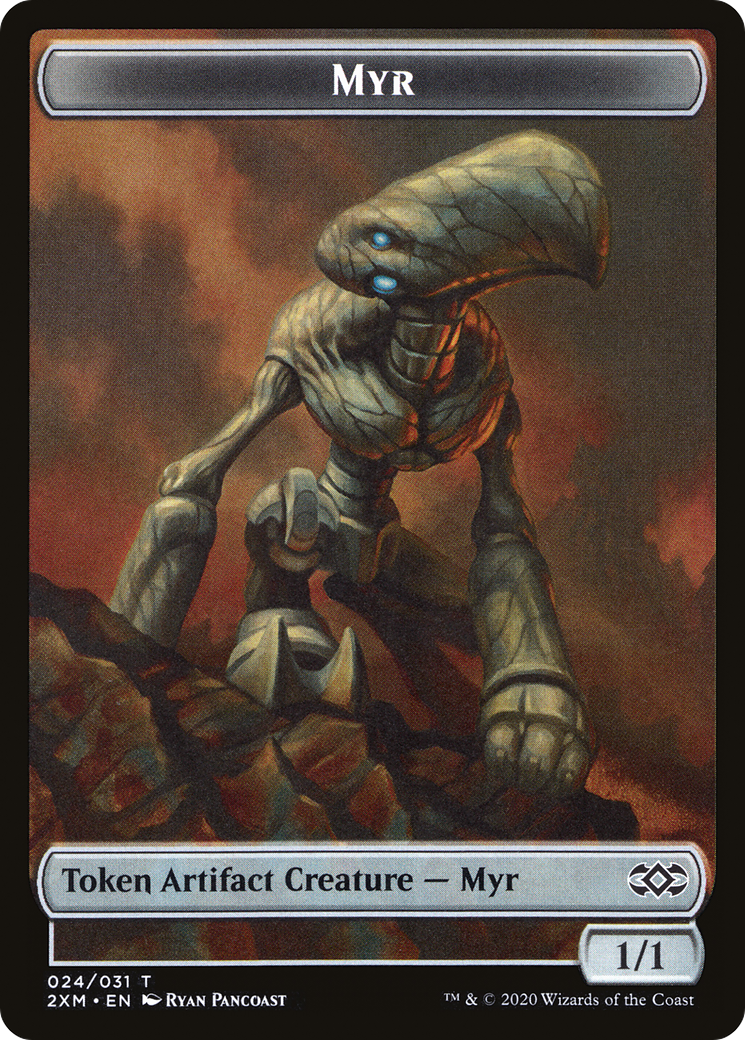 Myr  [Double Masters Tokens]
