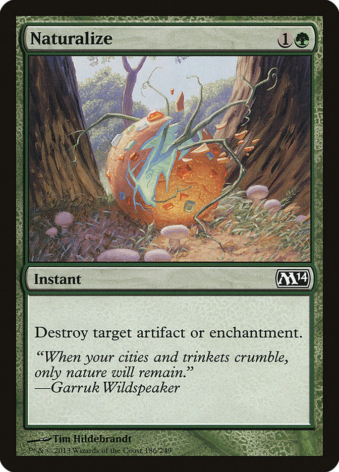 Naturalize [Magic 2014] Foil