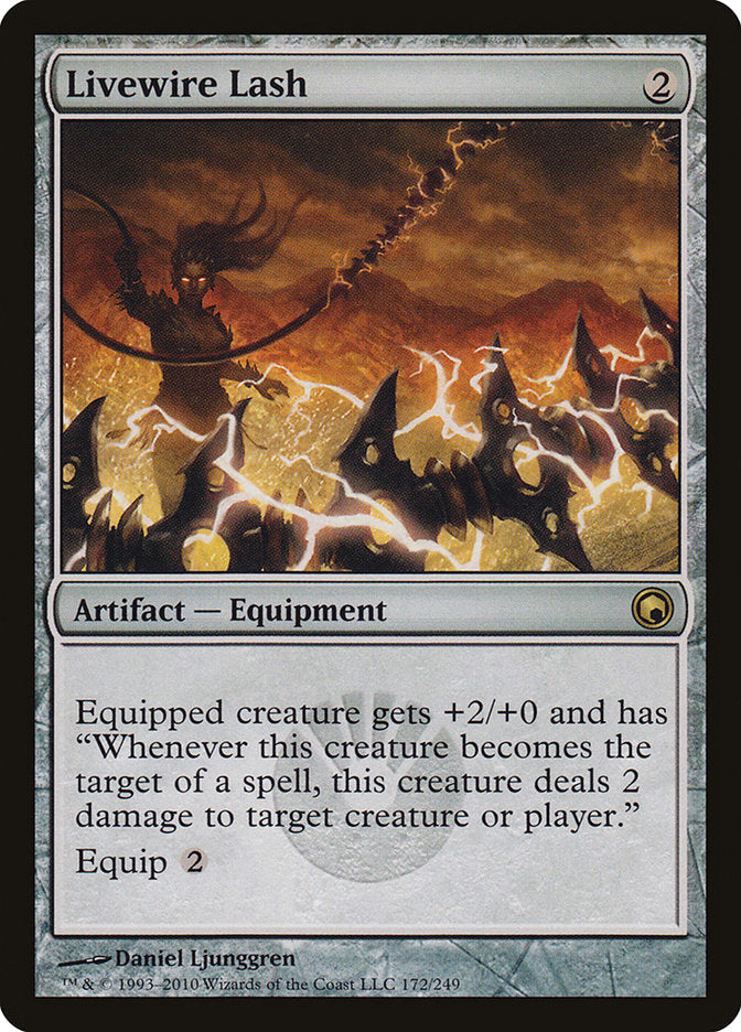 Livewire Lash [Scars of Mirrodin] Foil