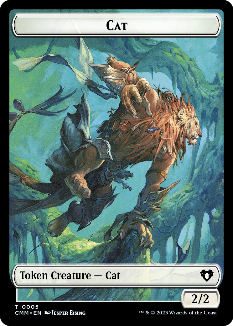 Cat  [Commander Masters Tokens]