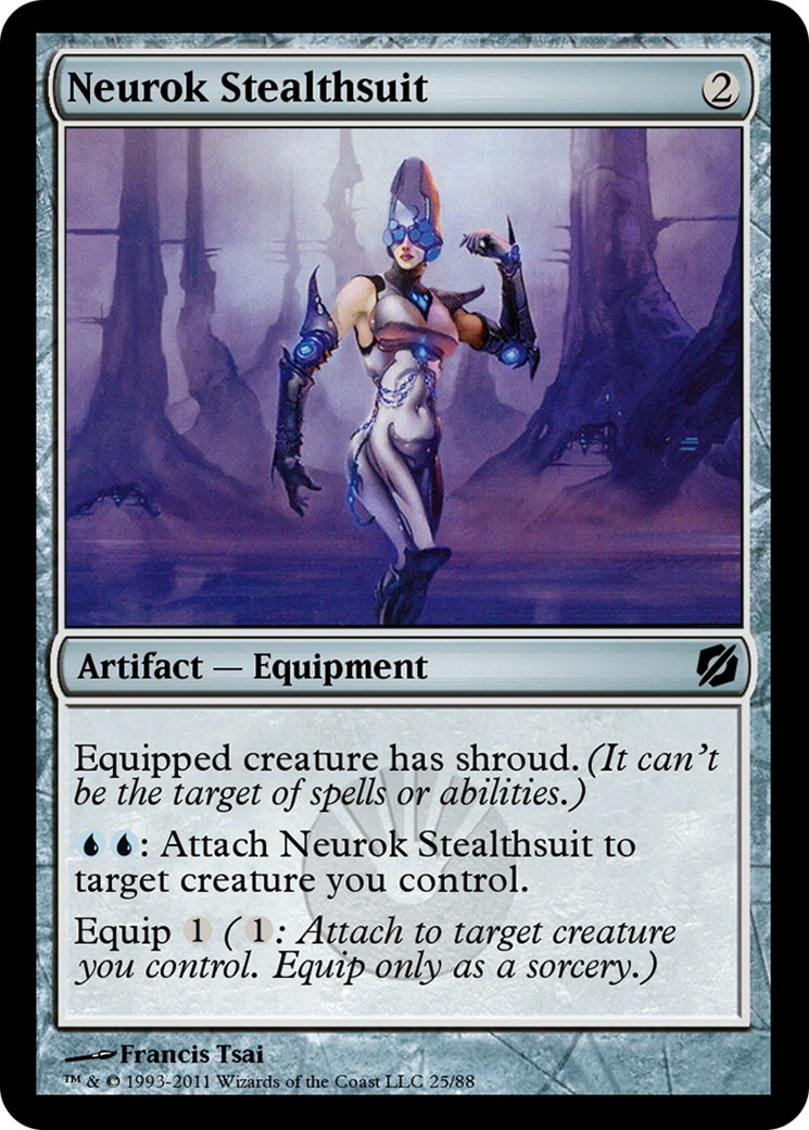 Neurok Stealthsuit  [Duel Decks: Mirrodin Pure vs. New Phyrexia]