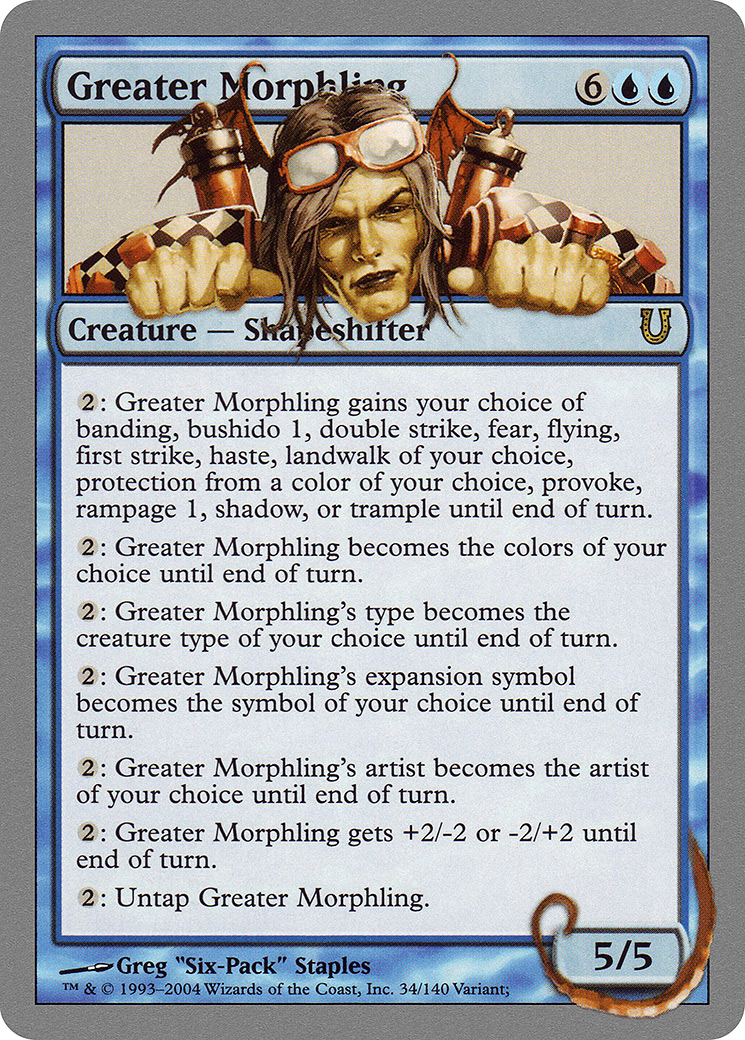 Greater Morphling  [Unhinged]