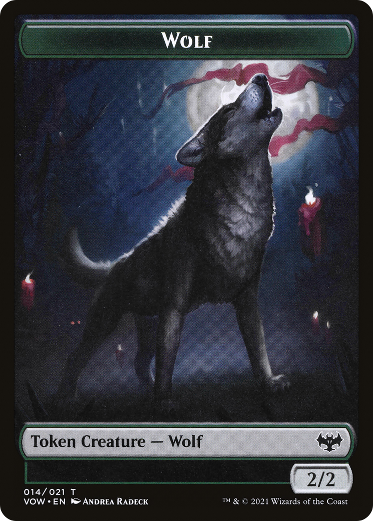 Wolf  [Innistrad: Crimson Vow Tokens]